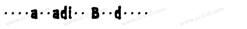 urwpalladiol Bold字体转换